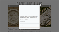 Desktop Screenshot of pineapplegrove.com